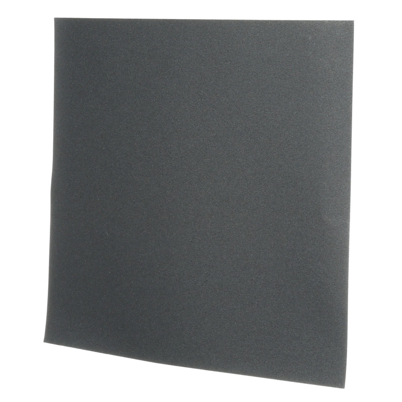 3M (815) 02007 3M Wetordry Abrasive Sheet, 413Q, 02007, 220, A-weight, 9 in x 11 in (22.86 cm x 27.94), Colour: Black, 3M Stock No. 7000148224