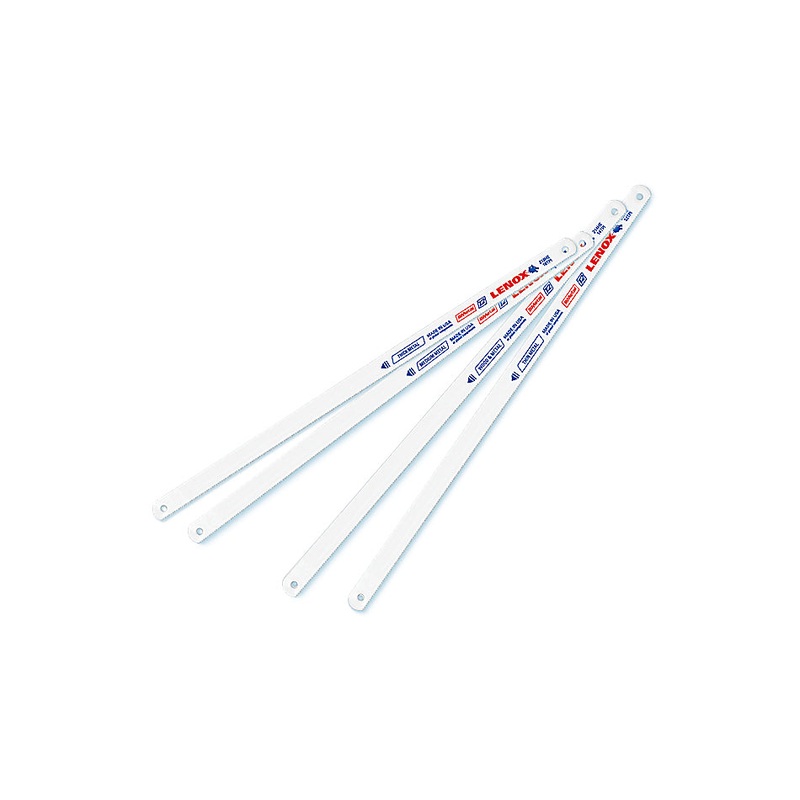 Lenox (135) 20141V024HE Lenox Tools 20141V024HE Bi-Metal 10-Inch 24TPI Hacksaw Blades for use on Medium Metal, 10-Pack