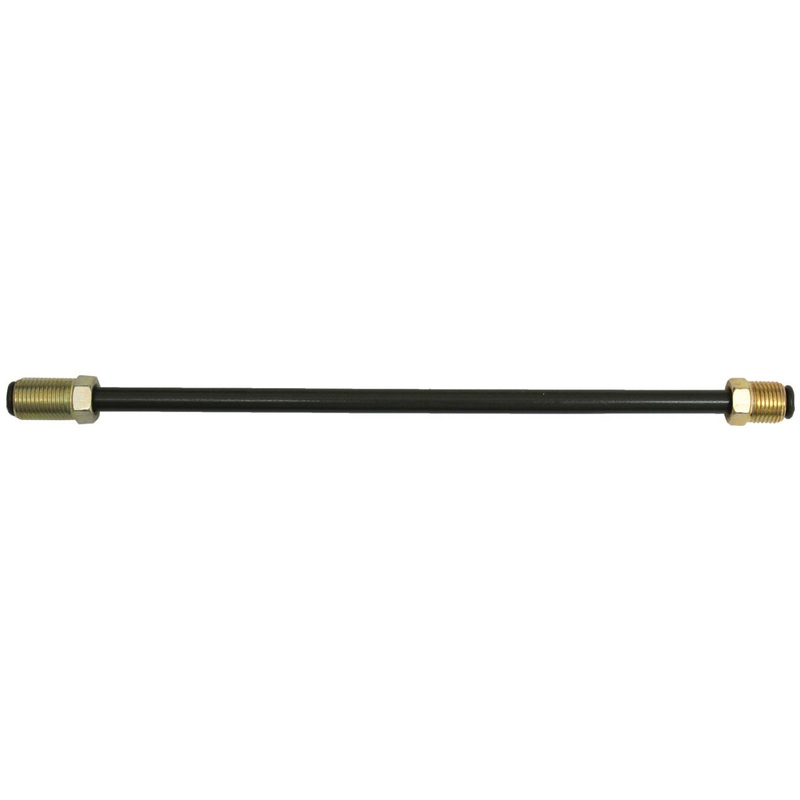 FMSI (450) PVF551 5/16" O.D. Invert Flare Polyvinyl Fluoride (PVF) Hydraulic Line With 1/2" - 20 Tube Nuts (51")