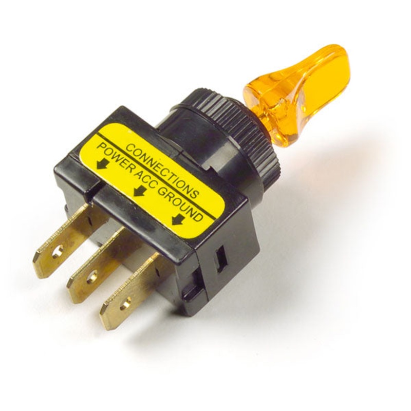 Grote (522) 82-1910 Toggle Switch - Illuminated - Duckbill