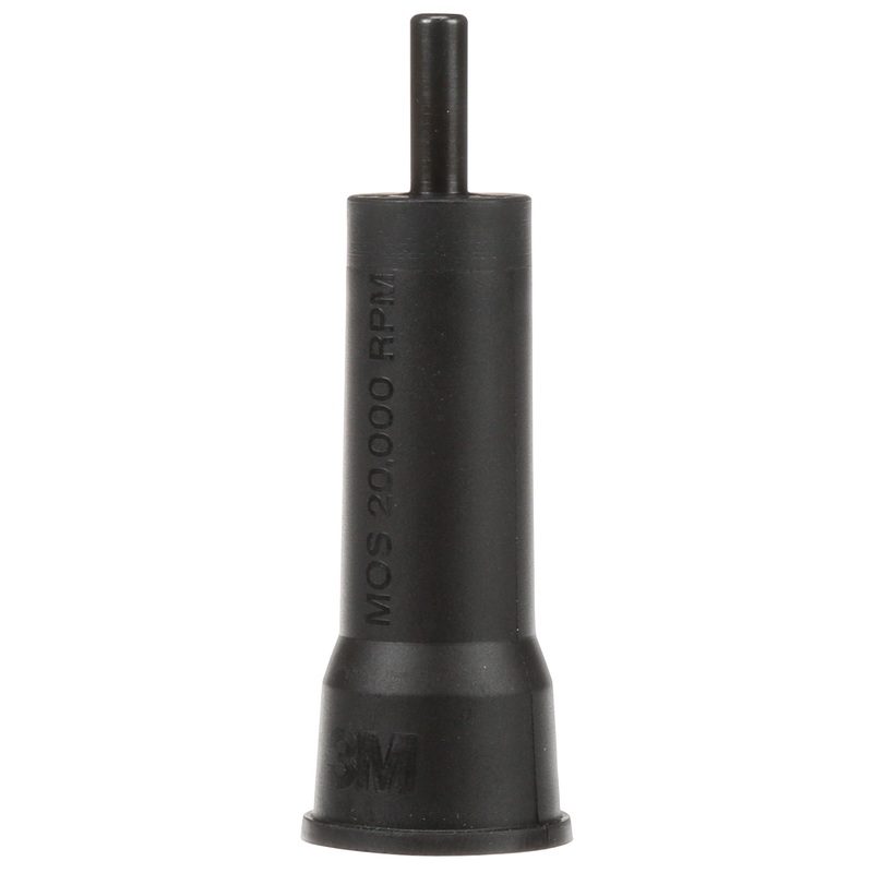 3M (815) 07545 3M Brake Hub Cleaning Disc Holder, 07545, black, Colour: Black, 3M Stock No. 7000121093
