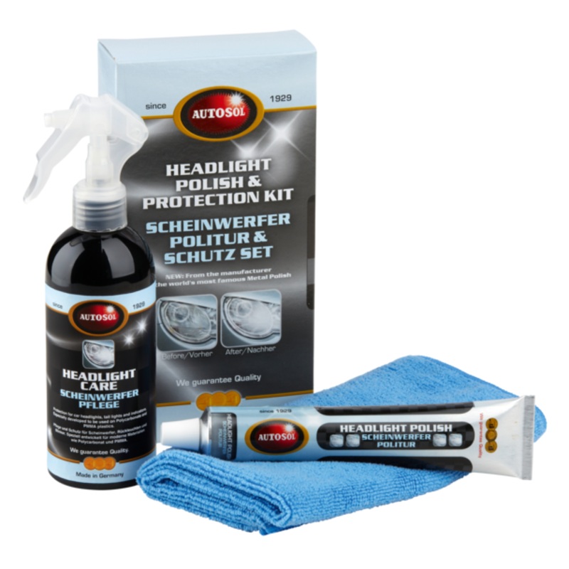 Autosol (161) 0008 HEADLIGHT POLISH & PROTECTANT BOX