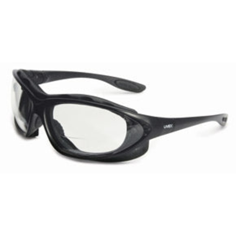 North Safety (399) S0661X Uvex S0661X Seismic Reader Safety Eyewear, Black, +1.5