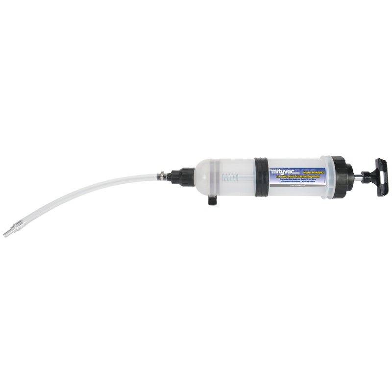 Lincoln (502) MVA6852 Mityvac MVA6852 1.5 Liter Fluid Extractor/Dispenser with ATF Adapter Connector