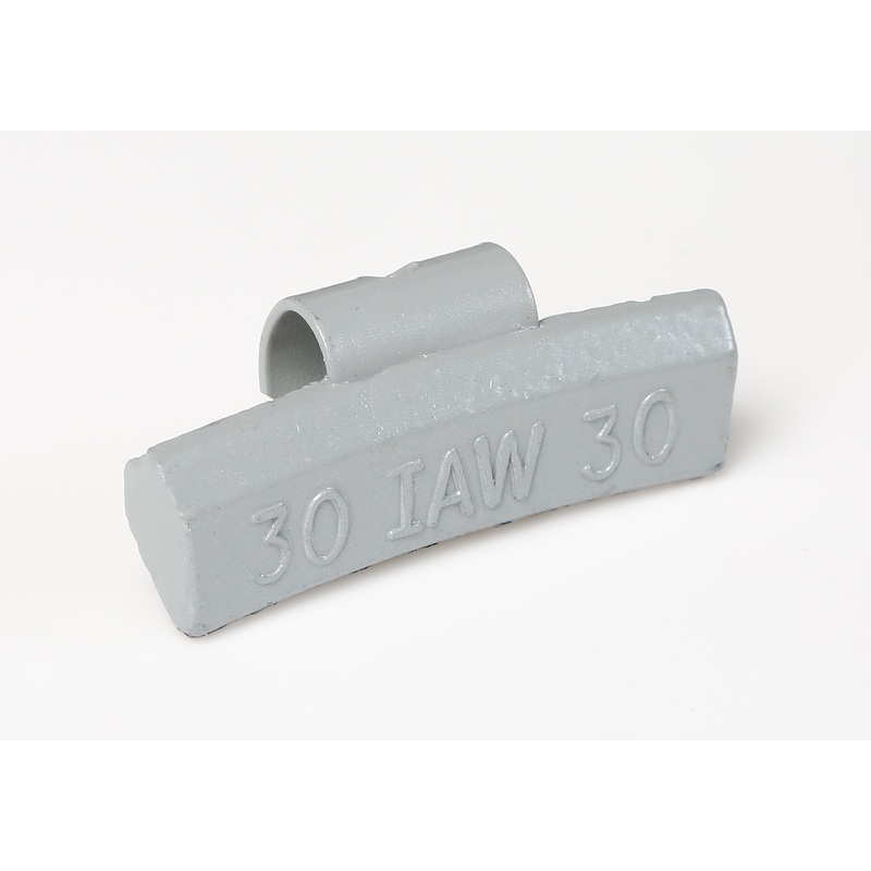 Plombco (750) IAWS-10 10 g IAW style coated lead clip-on weight, Box of 25