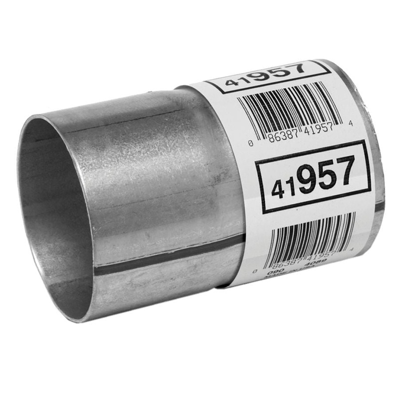 Walker (670) 41957 4" Walker Pipe Connector. I.D. - I.D 2 1/2" to 2 1/2". Connects OD Pipes and/or tubing of the same size.