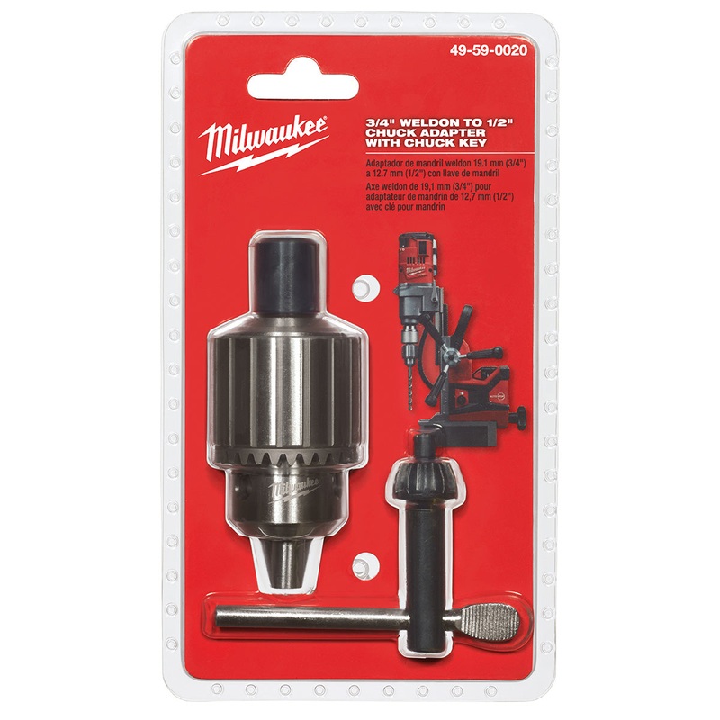 Milwaukee (366) 49-59-0020 3/4" Weldon to 1/2" Chuck Adapter