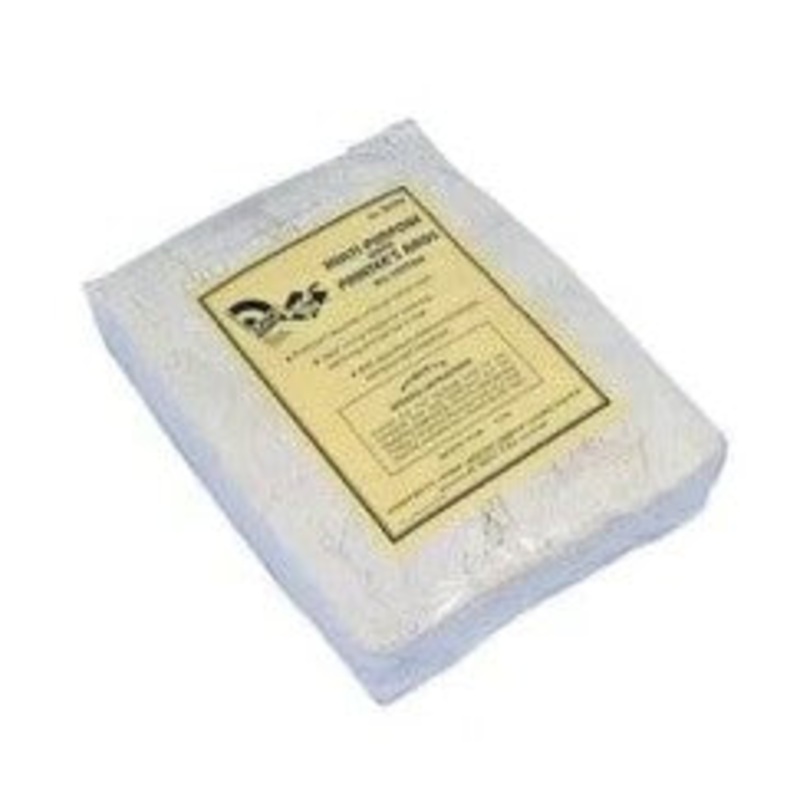 USC (133) 36185 All Cotton, White, Multi-Purpose painters rags
