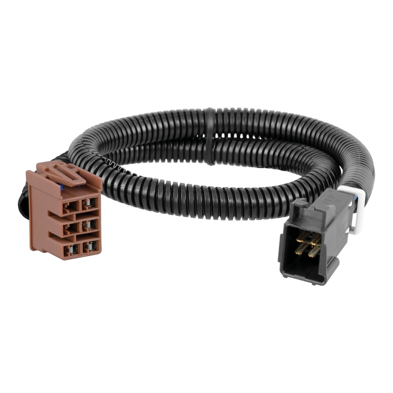 Curt (167) 51343 Trailer Brake Controller Harness, Select Cadillac, Chevrolet, GMC (Packaged)