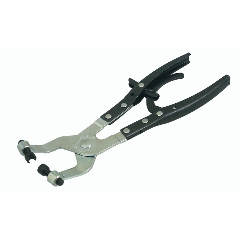 Lisle (371) 17100 Adjustable Jaws Fit All Clamp Sizes for Easy Removal and Installation. This tool