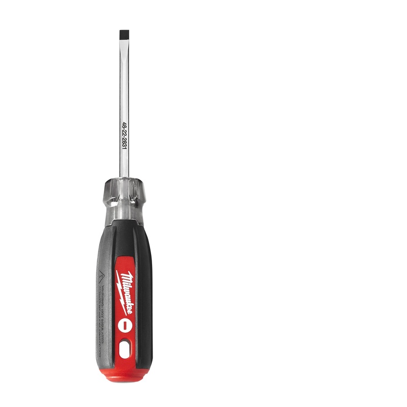 Milwaukee (366) 48-22-2831 3/16" Cabinet - 3" Cushion Grip Screwdriver