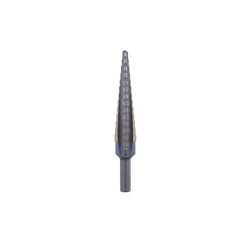 Irwin (928) 10220CB IRWIN Unibit Cobalt Step Drill Bit, SAE, No.20 (10220CB)