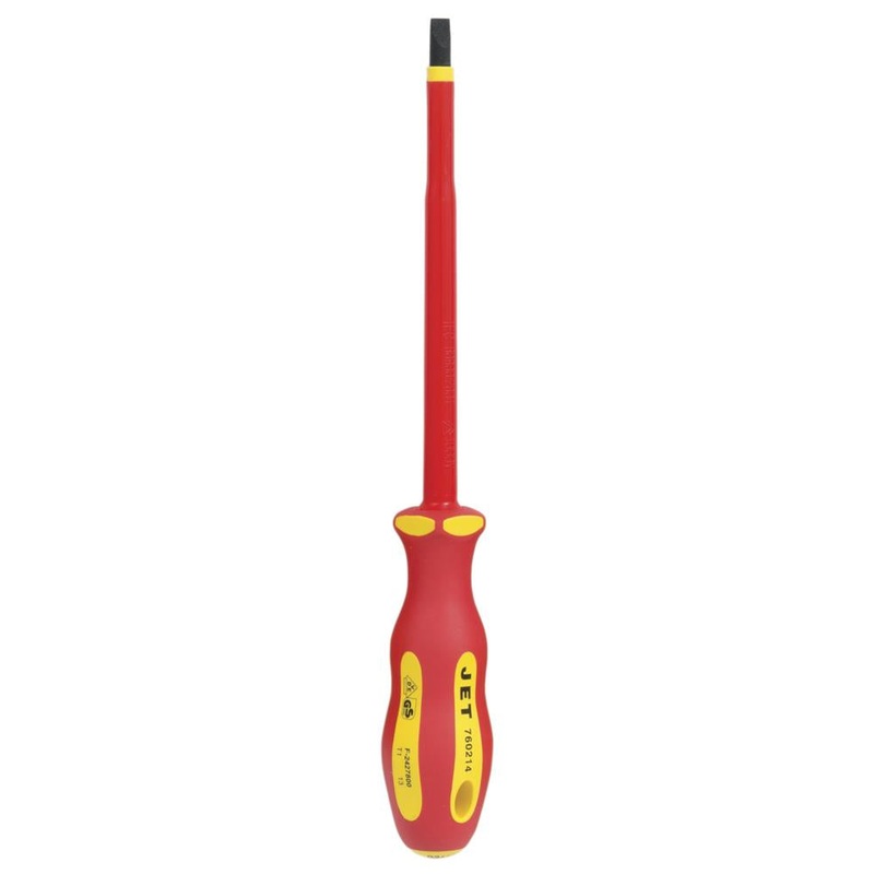 SureWerx (545) 760214 JET 1/4" x 6" VDE Slot Screwdriver - Model Number JISS-6