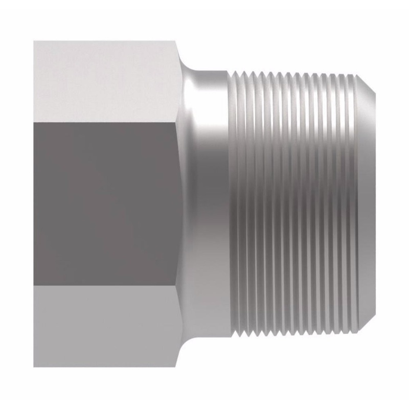 WHD (129) 3220X8X2 BRASS PIPE BUSHING 1/2 MPT X 1/8 FPT