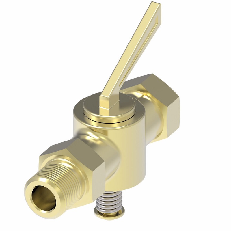 WHD (129) W20332 AIR BRAKE 1/4 MXF SHUT OFF