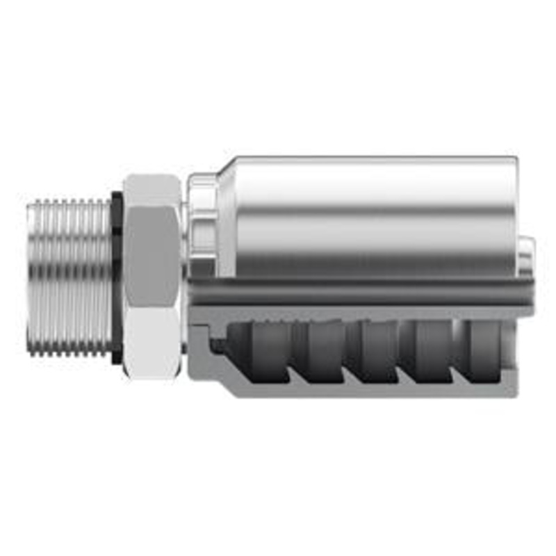 Continental Hydraulic (510) 20883125 Perma-Crimp Fittings / 10 Pack - B2-OBM-1212 Fitting- O-Ring Boss Straight Thread (SAE J514) Male