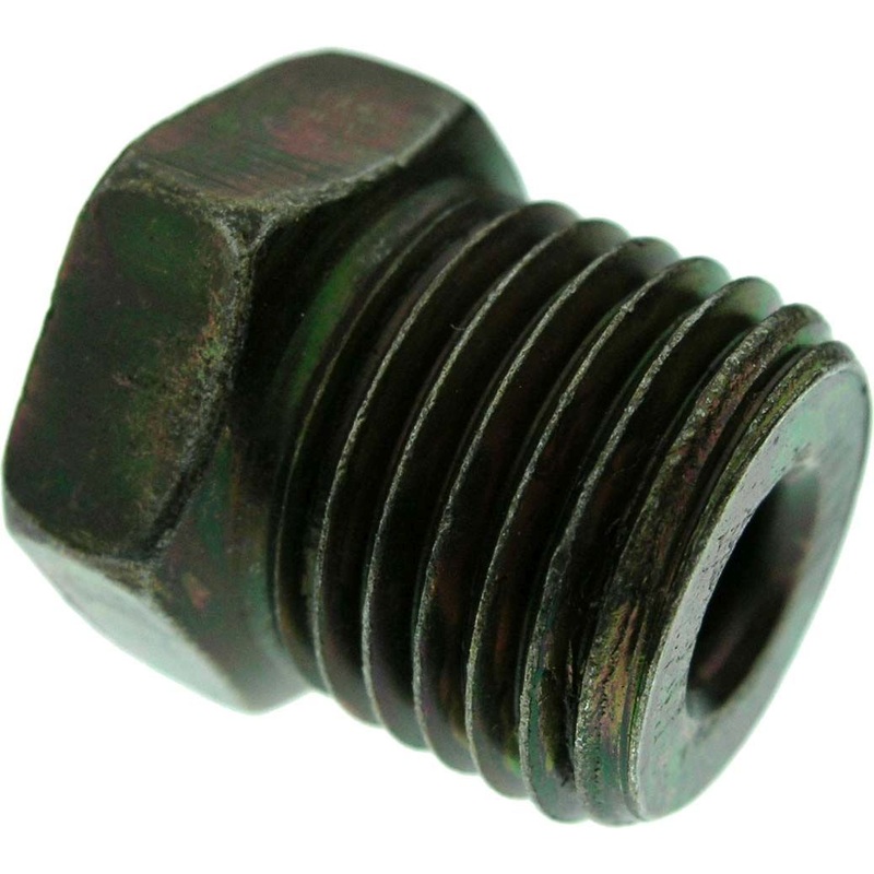 FMSI (450) 3024 3/16" x 9/16" - 18 Steel Invert Flare Tube Nut