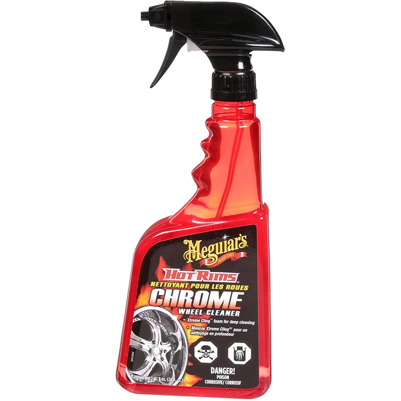 Meguiar's (602) G19124C HOTRIMS CHRM WHL CLEANER