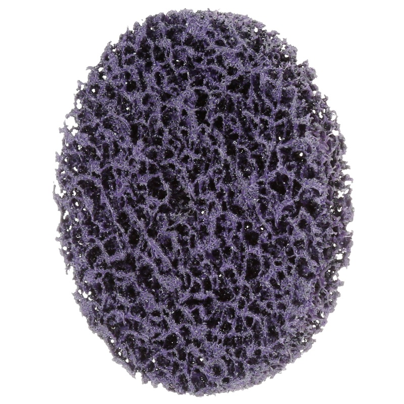 3M (815) SB21662 Scotch-Brite Clean and Strip XT Pro Disc, S XCS, 4 in x 0.25 in (10.16 cm x 0.6 cm), Colour: Purple, 3M Stock No. 7100176153