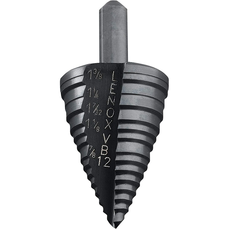 Lenox (135) 30912VB12 Lenox Vari-Bit VB12 Step Drill Bits, 7/8-inch to 1 3/8-inch (30912VB12)