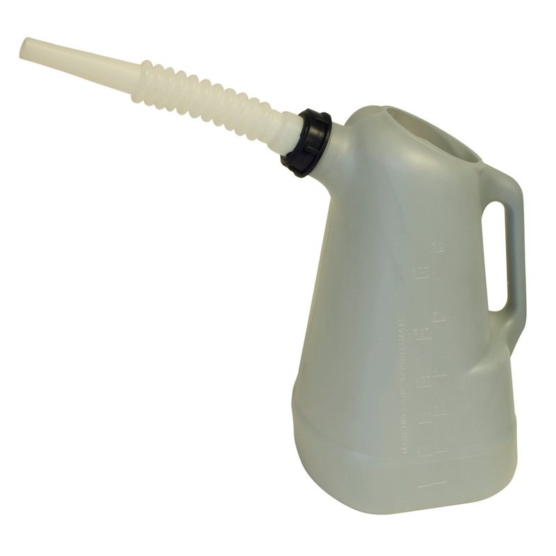Lisle (371) 19732 Translucent (see through) polyethylene material enables the user to read the liq