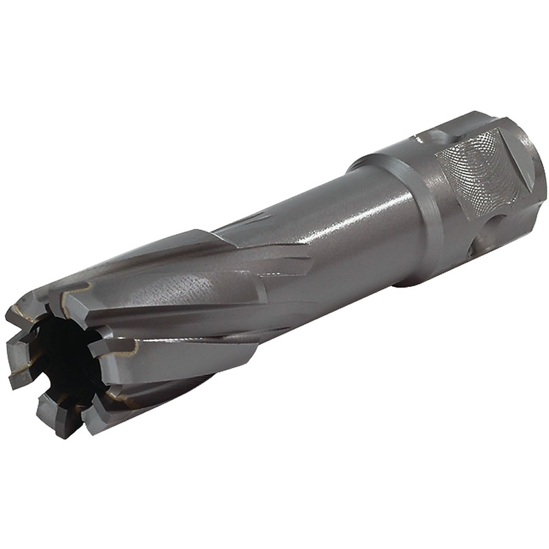 Walter (365) 05H308 Universal Shank Annular Cutter, 1/2" Diameter, Carbide, 2" Depth of Cut, 3/4" Shank
