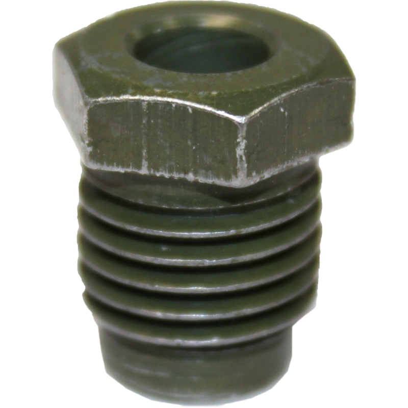 FMSI (450) 3408 1/4" x 13mm x 1.50 Steel Bubble Flare Tube Nut