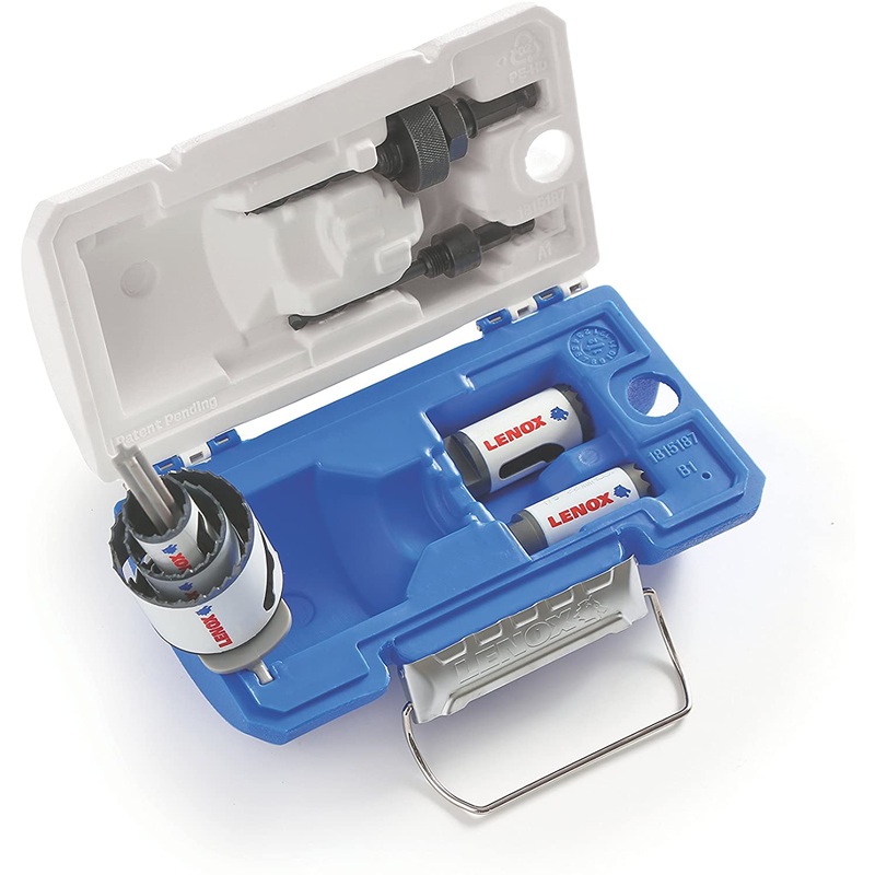 Lenox (135) 1815140 Lenox Contractor's SPEED SLOT Mini Hole Saw Kit, 7 Piece