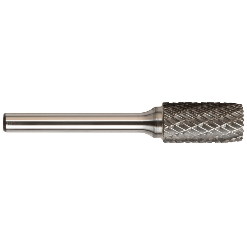 Walter (365) 7B132BDC SB-5,SOLID CARBIDE BUR D DBL CUT -7000B
