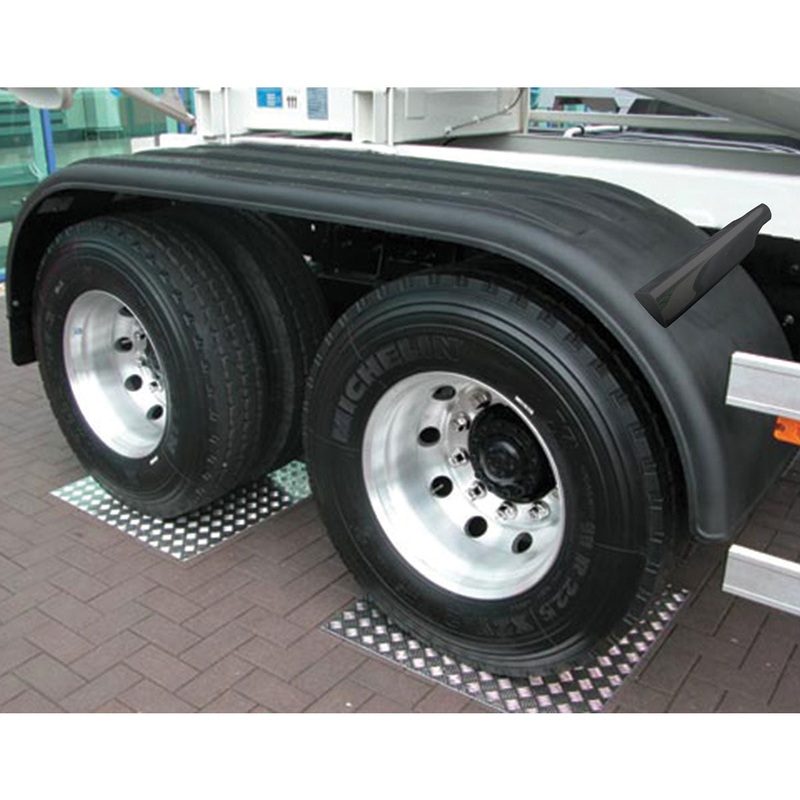 Trux Accessories (737) TFEN-F26 Fenders - Full - 133" Poly (39"-55"-39")