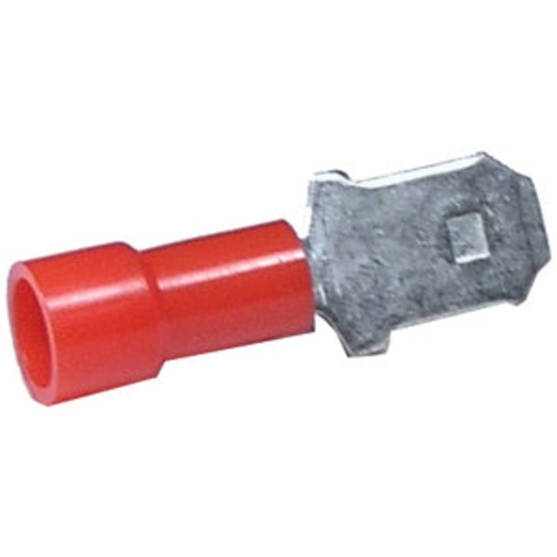 Pico (931) 1752-CS 100PCS 22-18GA .187 MALE QUICK CONNECTORS - RED
