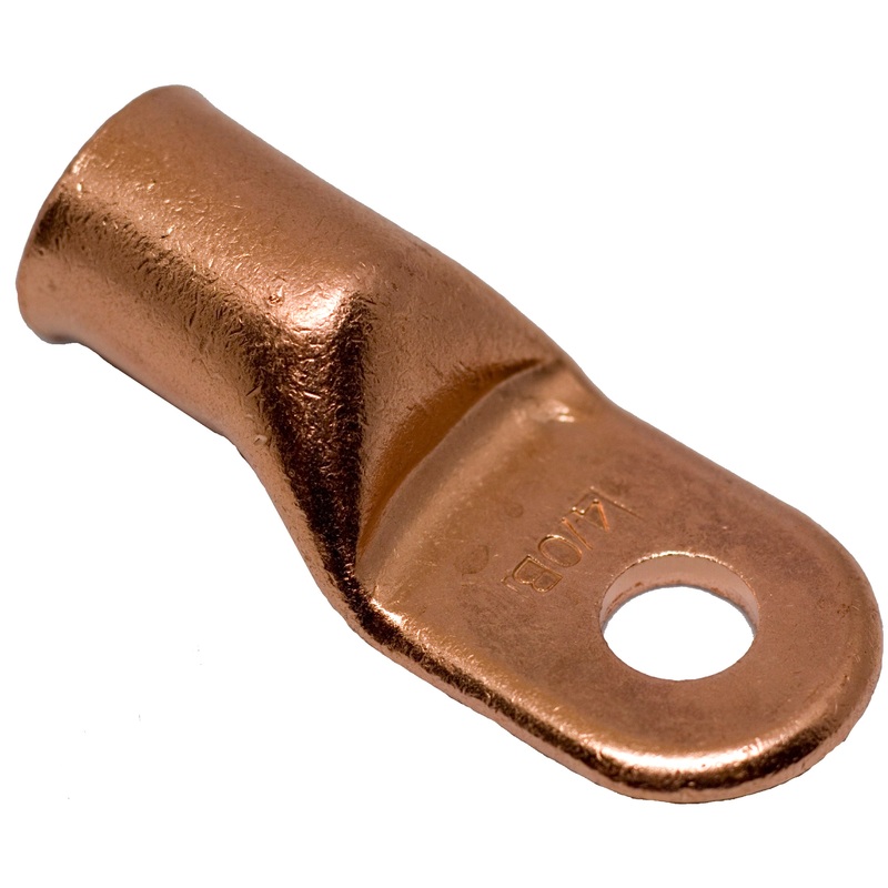 Pico (931) 4236U-12 2PK 4GA UNPLATED 1/4IN TUBULAR LUG