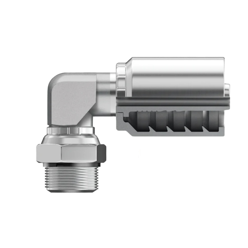 Continental Hydraulic (510) B2-OBMX90B-0406 FITTING ULTRA-CRIMP 1-PC