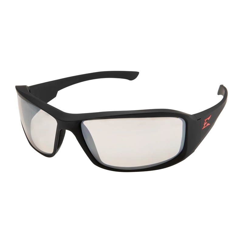 Edge (137) XB431AR Brazeau Torq - Matte Black Red E Logo / Clear Anti-Reflective Lens
