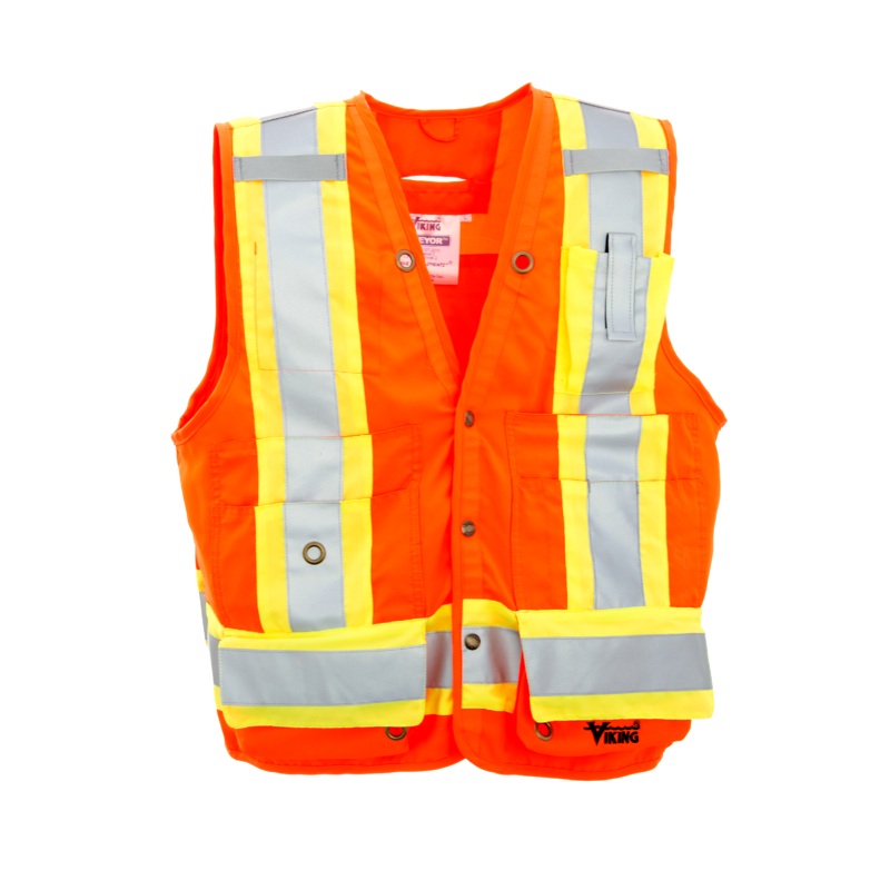 Viking (725) 6195O-S Viking Surveyor's Safety Vest