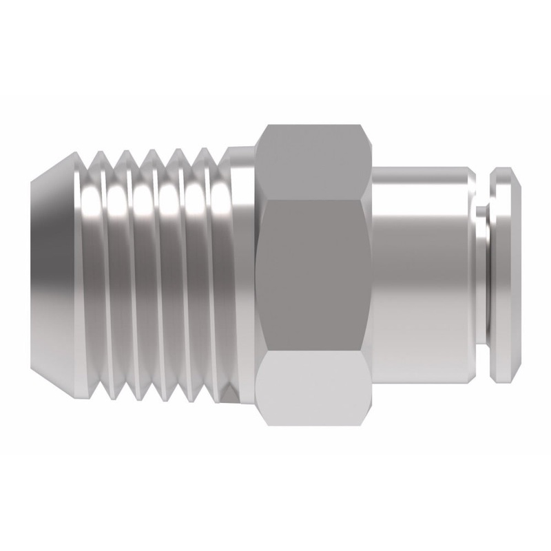 WHD (129) 1168X5 PUSH>CONN 5/16 TUBE X 1/8 MALE NPT