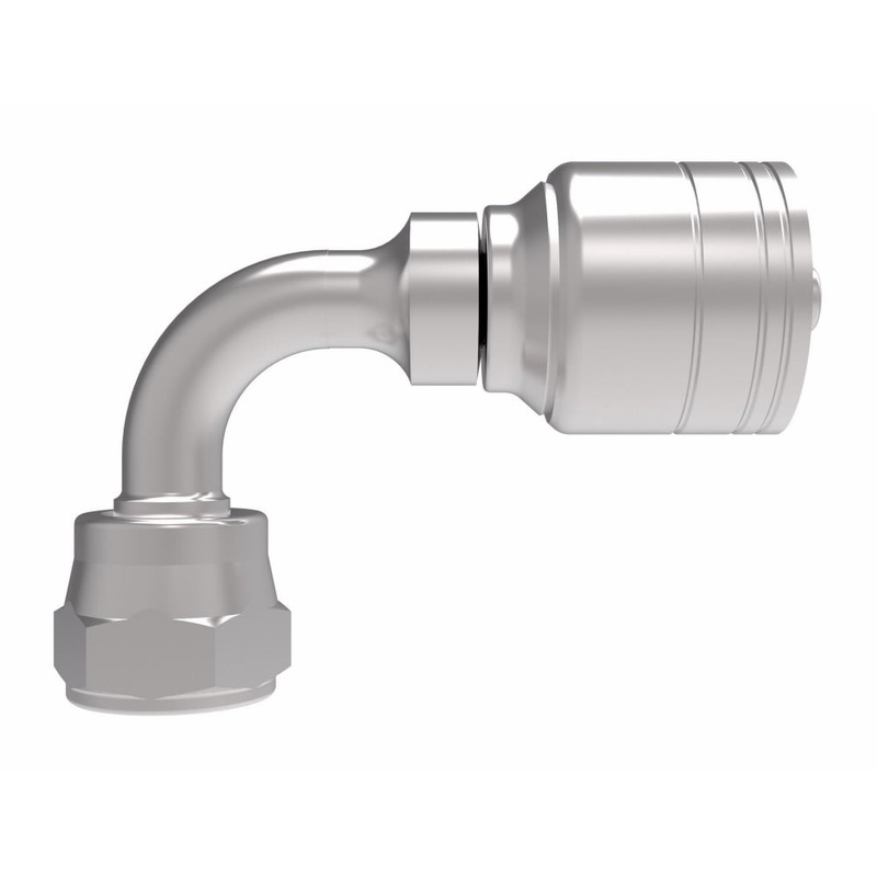 WHD (129) 24708N-668 REUSABLE 247N 08 HOSE X 1/2 JIC F 90
