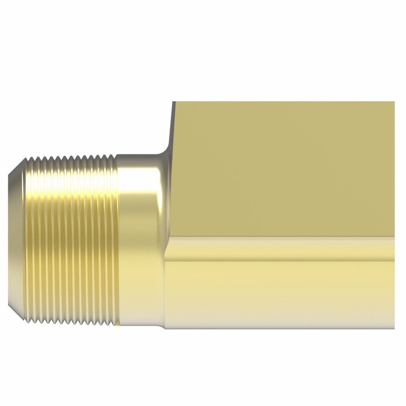 WHD (129) 402X6 INV FLARE 3/8 FEM X 1/4 MALE NPT 90 ELB