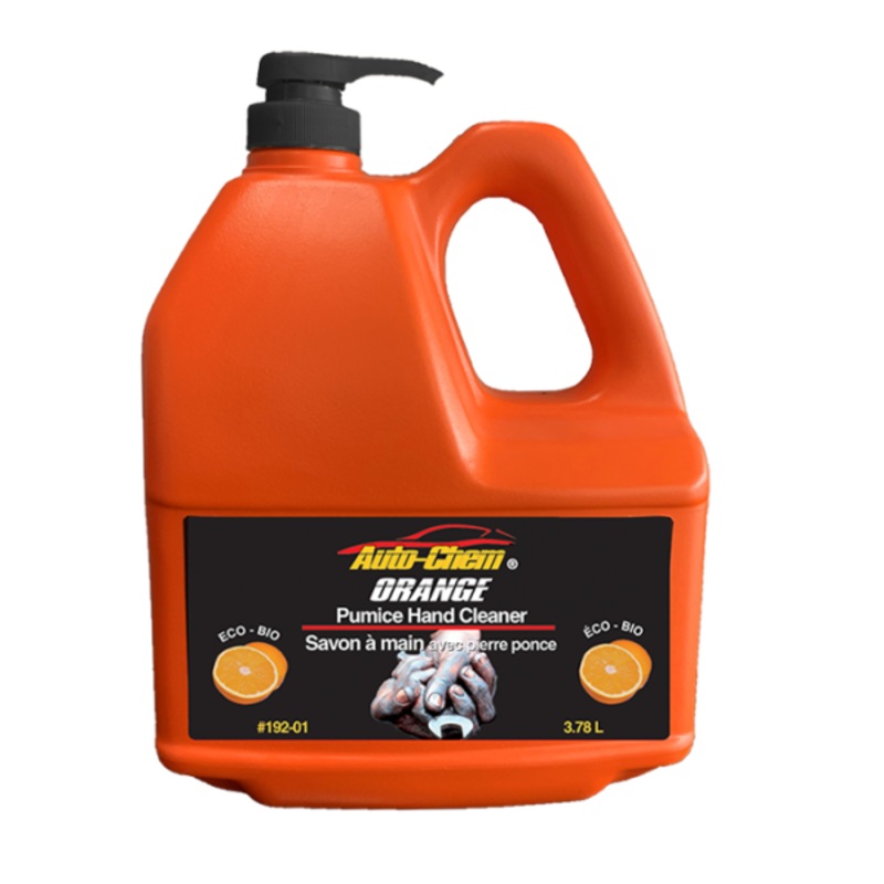 Auto-Chem (342) 57-19201 ORANGE Hand Cleaner With Abrasive, 3.78L
