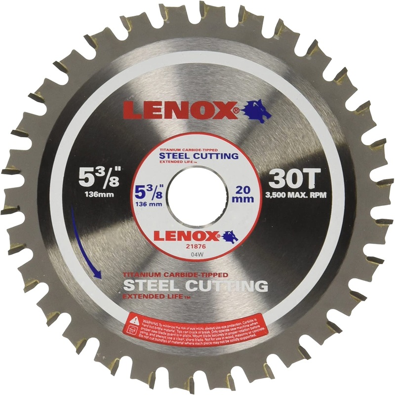 Lenox (135) 21876ST538030CT 21876ST538030CT - CIRCULAR SAW ST538030CT 5 3/8"X 30 STEEL