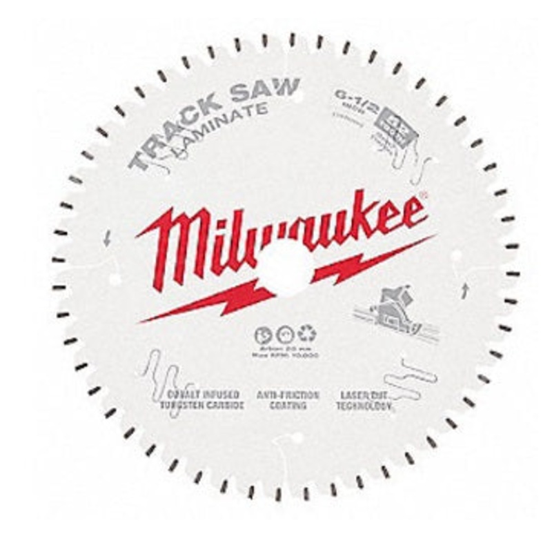 Milwaukee (366) 48-40-0643 Milwaukee 6-1/2 52T Laminate Track Saw Blade