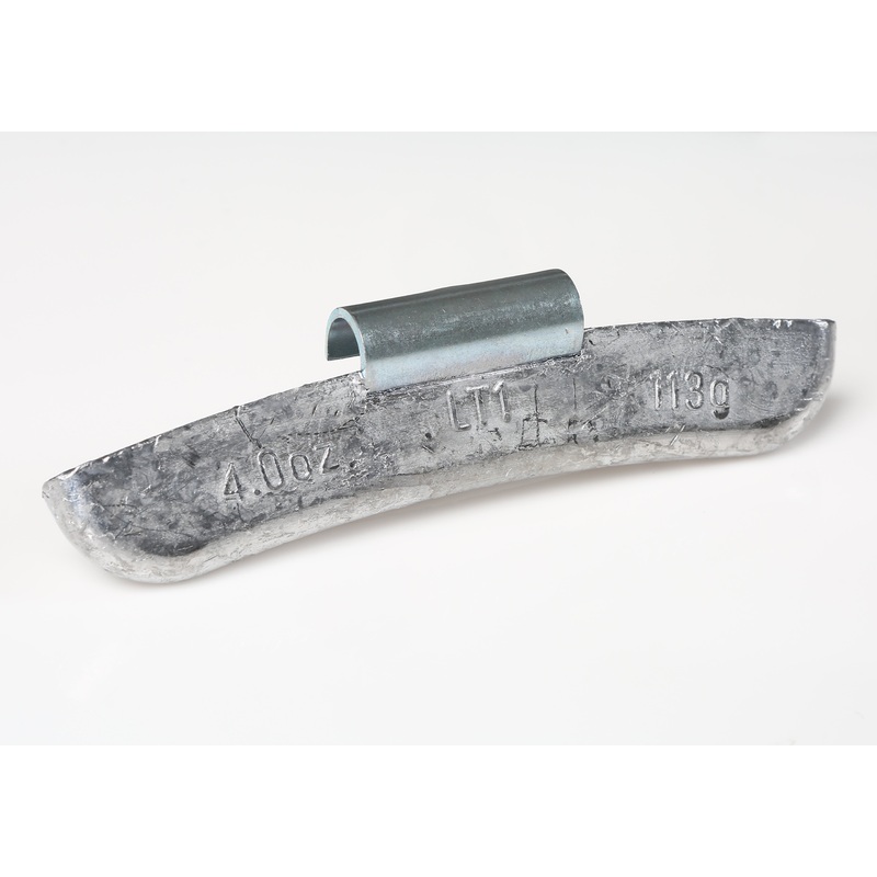 Plombco (750) LT1-1.50 1.50 oz LT1 style lead clip-on weight, Box of 25