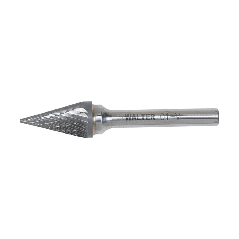 Walter (365) 01V018 CARBIDE BURR 1/4" Shank Double Cut SM-5 DC
