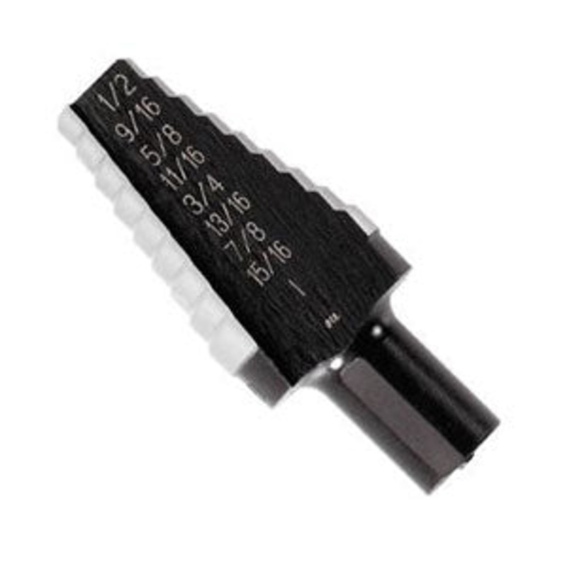 Irwin (928) 10220 IRWIN Unibit High-Speed Steel Fractional Self-Starting Step Drill Bit, No.20 (10220)