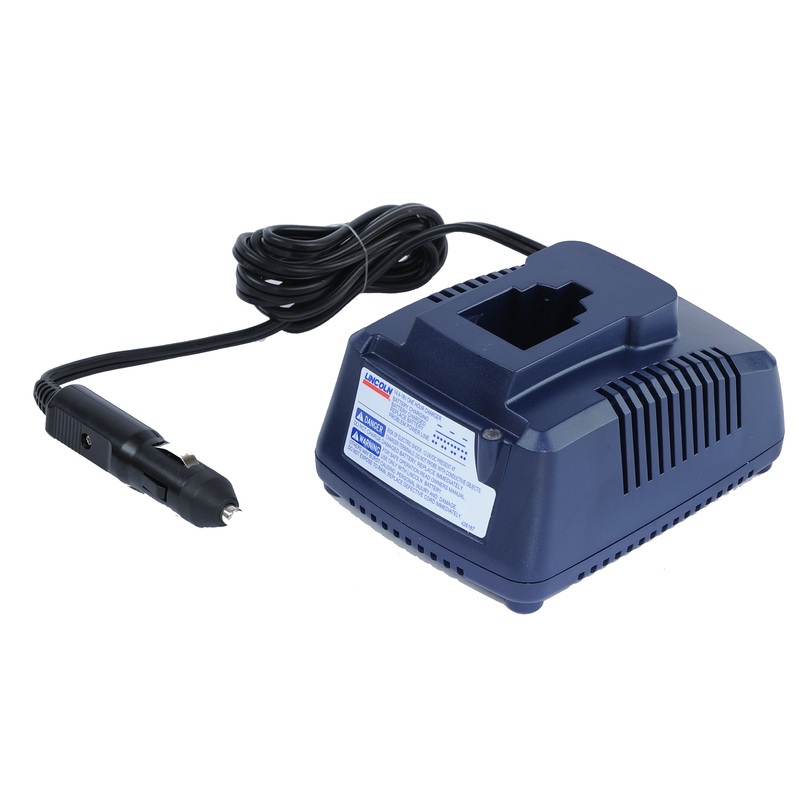 Lincoln (502) 1815A Lincoln Industrial 1815A Mobile Charger for 14.4 V and 18 V NiCad Battery Packs, 12 to 24 VDC Input Voltage
