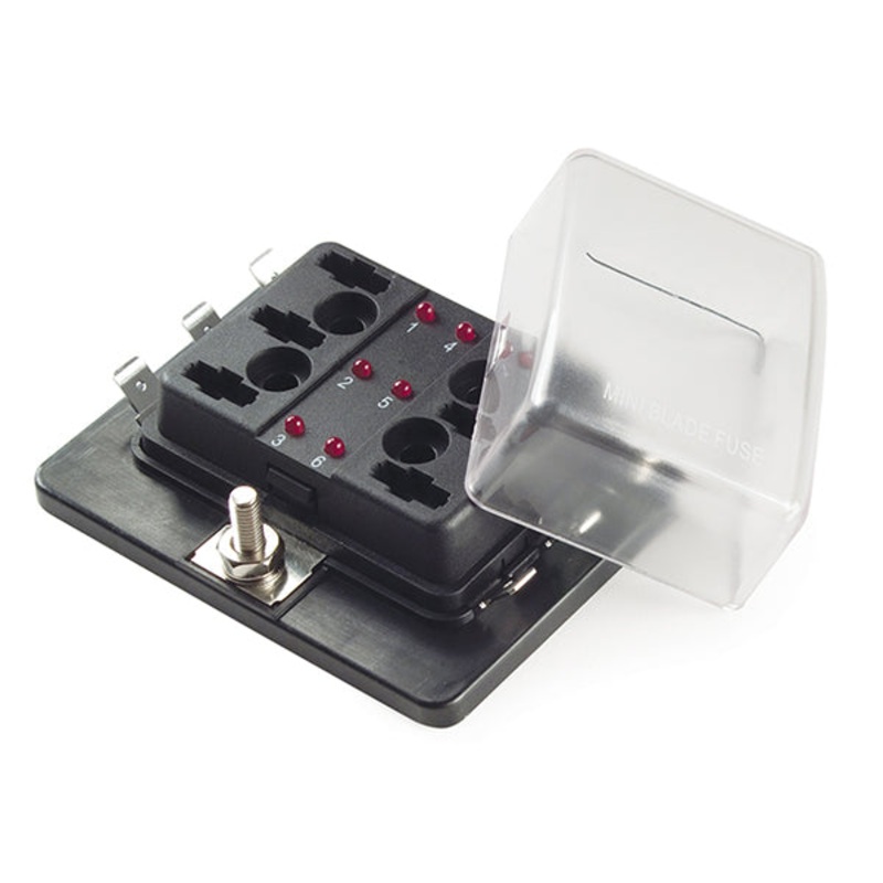 Grote (522) 82-BLM-I-306 LED Fuse Panels For Miniature Blade Fuses