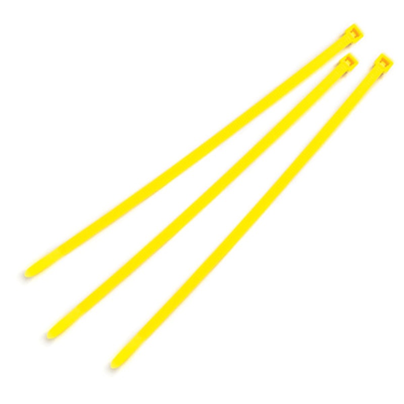 Grote (522) 83-6033-3 Nylon Cable Ties Color Ties, 1000 Pack, Yellow, pack of 1000