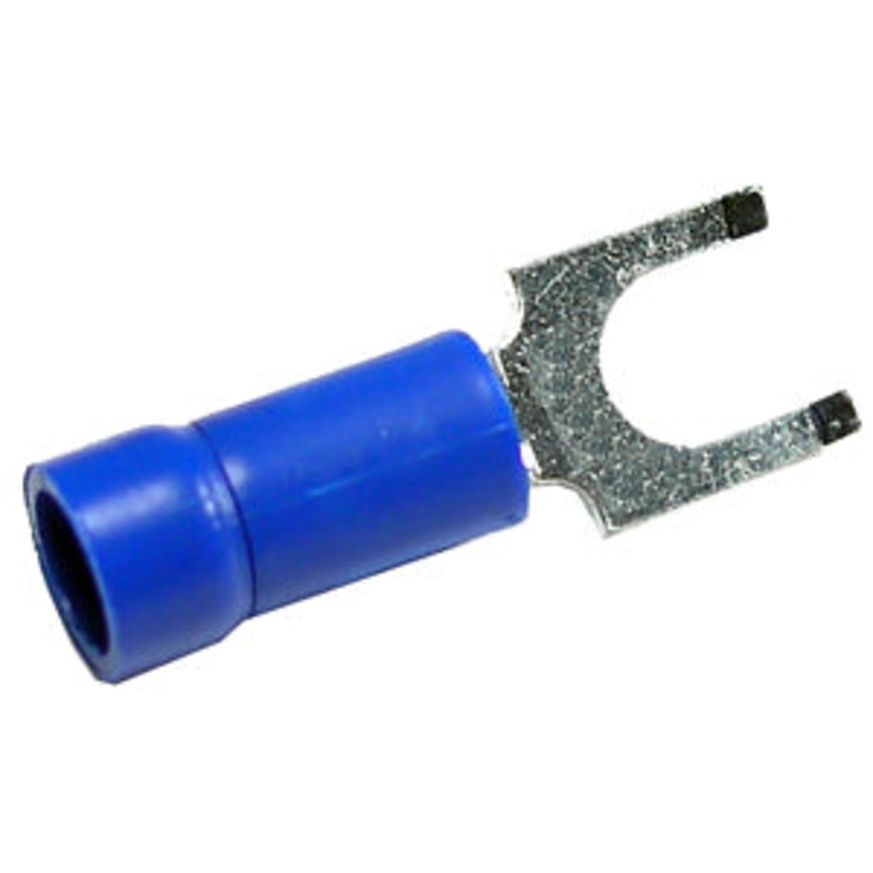 Pico (931) 1833-BP 7PCS 16-14GA No.6 FLANGED SPADE CONNECTORS - BLUE