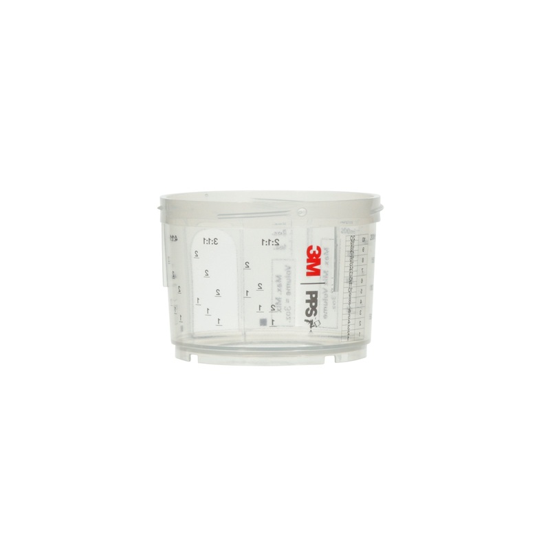 3M (815) 26115 3M PPS Series 2.0 Mini Cup, 26115, 6.8 fl oz (200 mL), 2 cups per carton, 3M Stock No. 7100134643