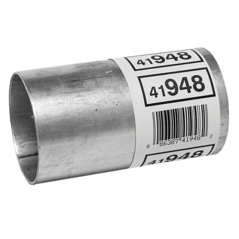 Walker (670) 41948 4" Walker Pipe Connector. I.D. - I.D 2 1/8" to 2 1/8". Connects OD Pipes and/or tubing of the same size.